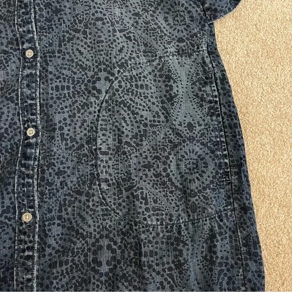 Anthropologie Blue Long Sleeve Dress - Picture 7 of 10